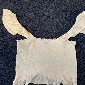 Size small forever 21 off the shoulder crop top.